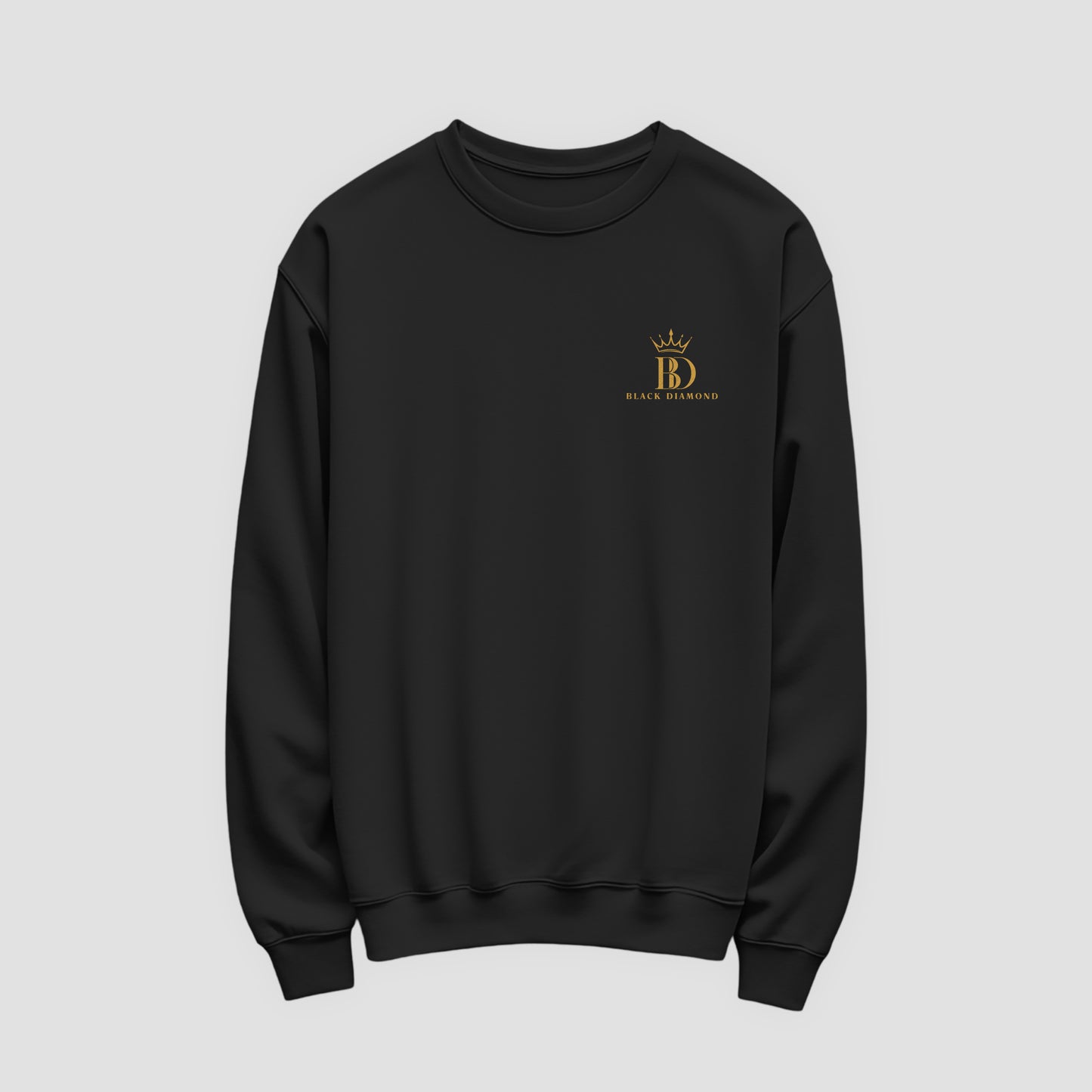 Crowned Black Diamond Sweatshirt