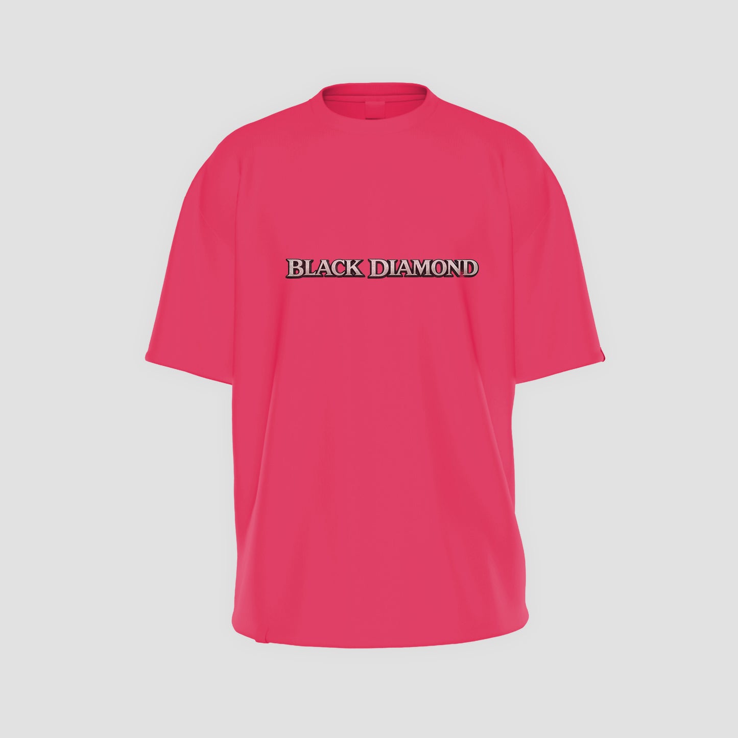 Black Diamond Lettering Front T-Shirt