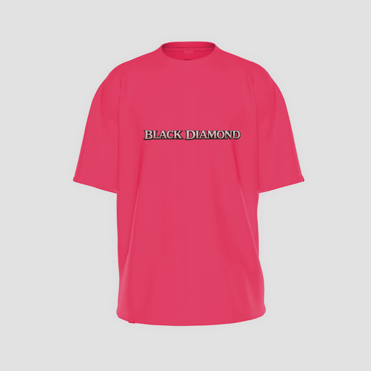Black Diamond Lettering Front T-Shirt