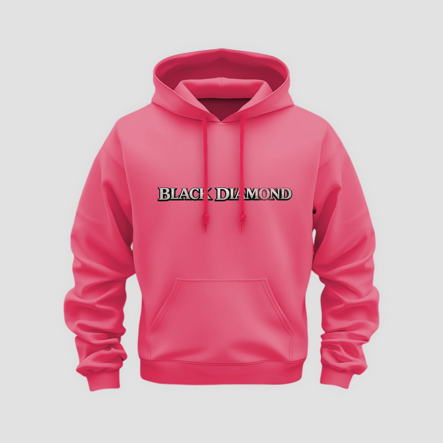 Black Diamond Lettering Front Hoodie