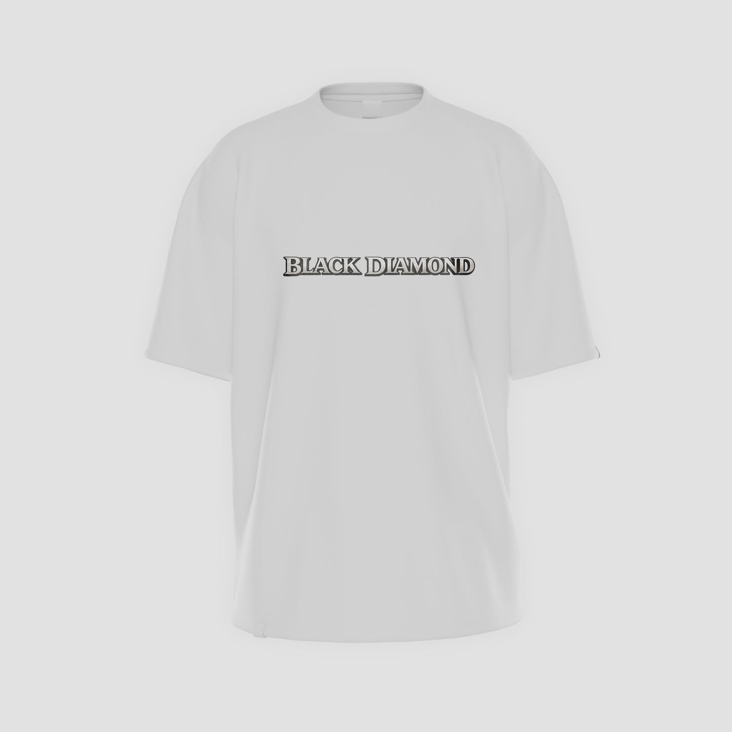 Black Diamond Lettering Front T-Shirt